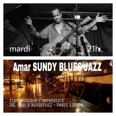 AMAR SUNDY BLUES JAZZ – Concert & Jam