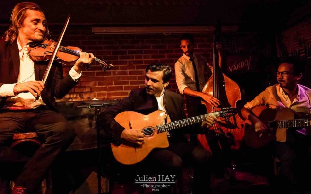  ROMAIN VUILLEMIN QUARTET ***COMPLET*** - Django Reinhardt - Photo : -at-balblomet