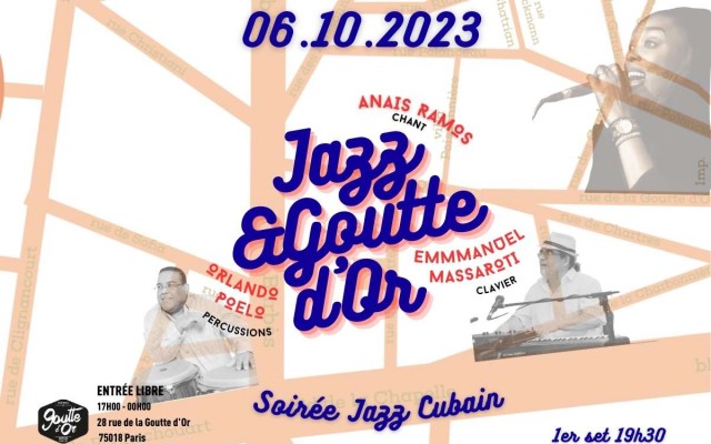 Anais Ramos Trio - Jazz Cubain - Jazz & Goutte D'or