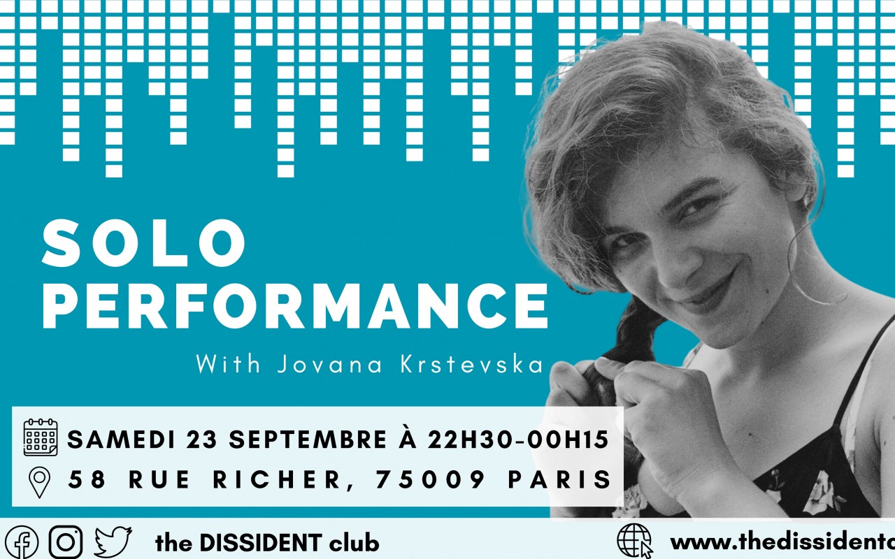 Solo Performance Jovana Krstevska