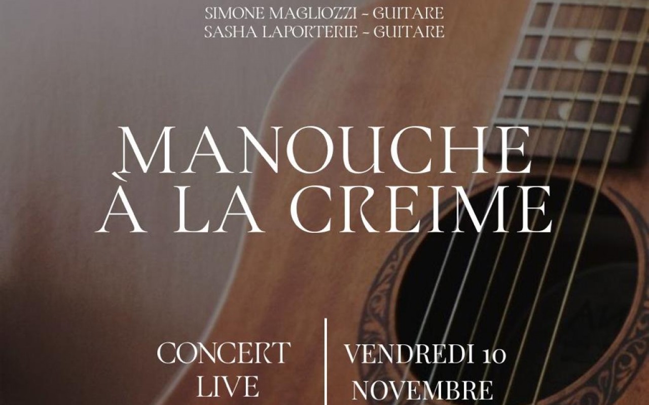 Manouche à La Creime - avec Simone Magliozzi et Sacha Laporterie