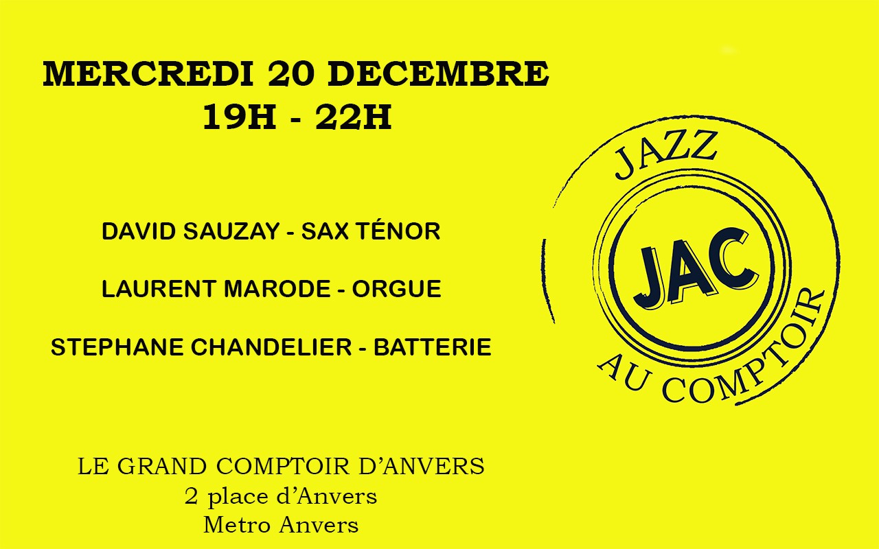 JAZZ AU COMPTOIR