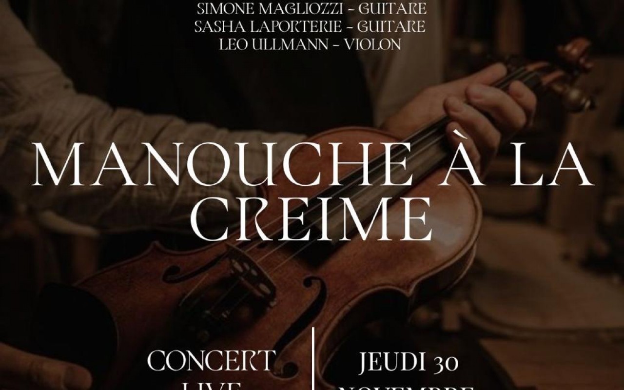 Manouche à la Creime - with Simone Magliozzi, Sacha Laporterie, and Leo Ullmann