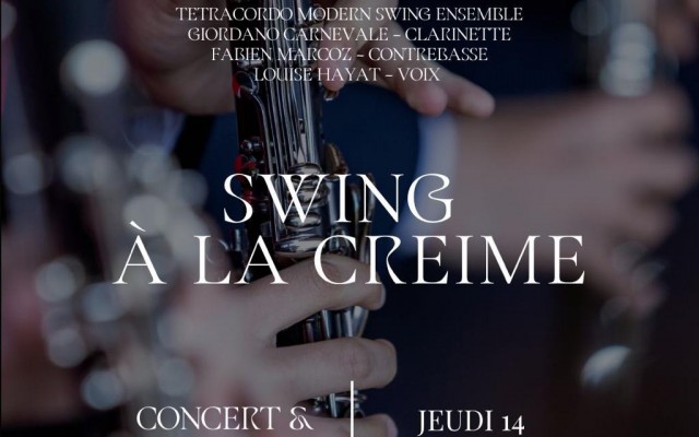 Swing à la Creime - with Jam Session - with Giordano Carnevale, Fabien Marcoz, and Louise Hayat