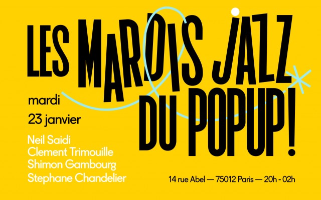 Mardi Jazz!Trimouille, Saidi, Gambourg, Chandelier - CLEMENT TRIMOUILLE, NEIL SAIDI, SHIMON GAMBOURG, STÉPHANE CHANDELIER