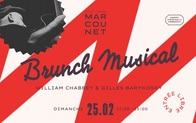 BRUNCH : WILLIAM CHABBEY & GILLES BARYKOSKY
