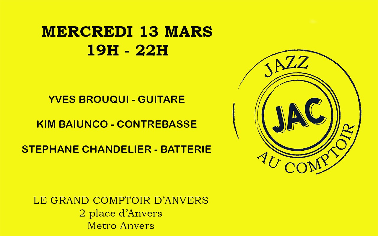 JAZZ AU COMPTOIR