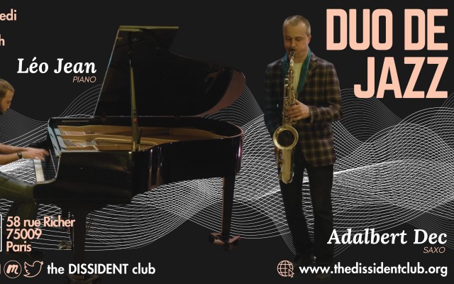 Duo of Jazz avec Adalbert Dec