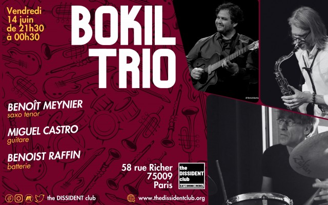 BOKIL Trio avec Benoît Meynier