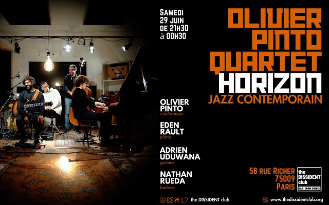 Olivier Pinto Quartet Horizon