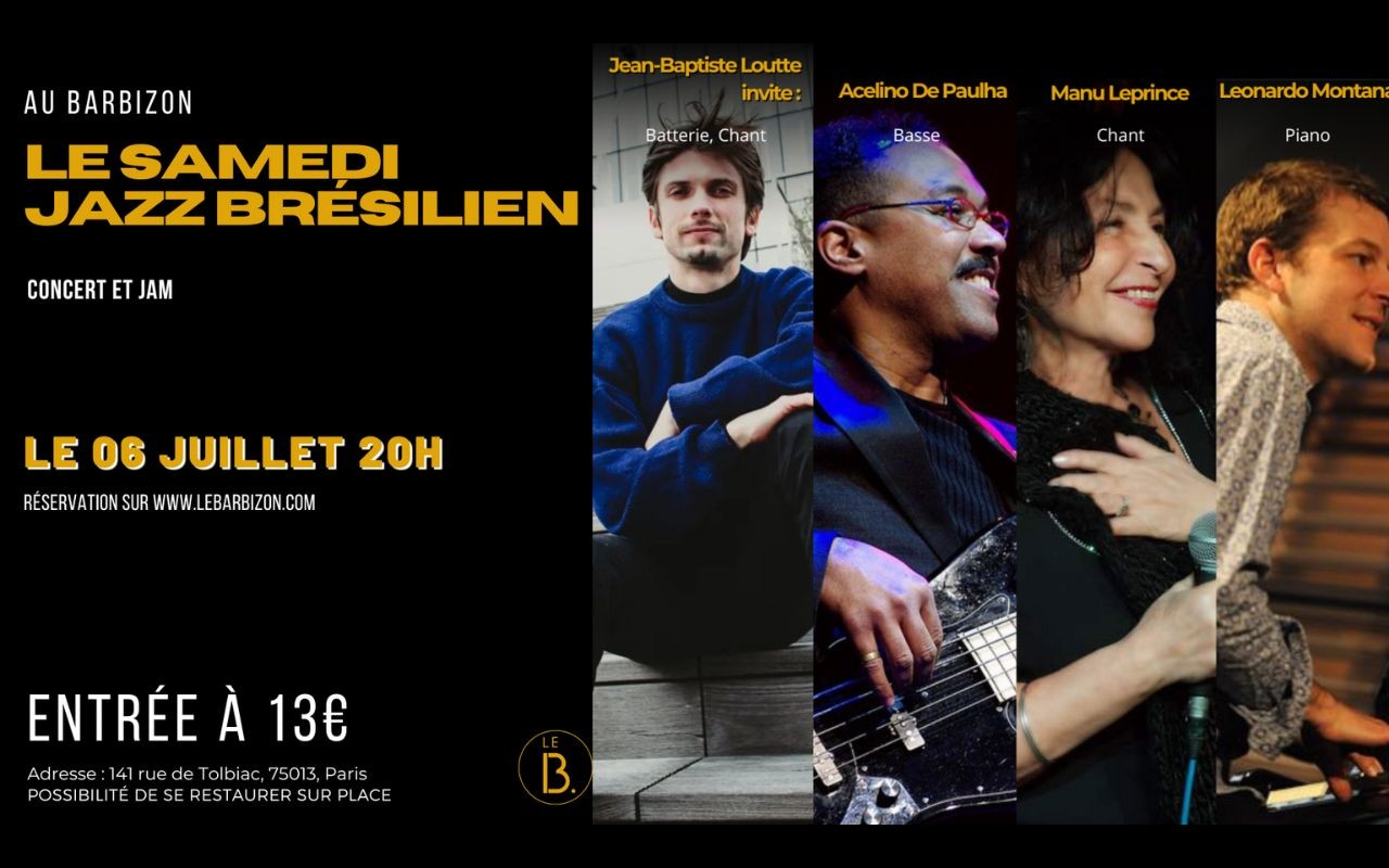 LE SAMEDI JAZZ BRÉSILIEN