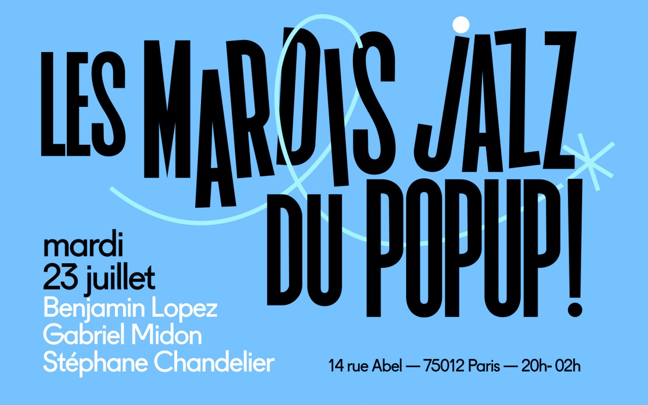 Mardi Jazz! Lopez, Midon, Chandelier - BENJAMIN LOPEZ, GABRIEL MIDON, STEPHANE CHANDELIER