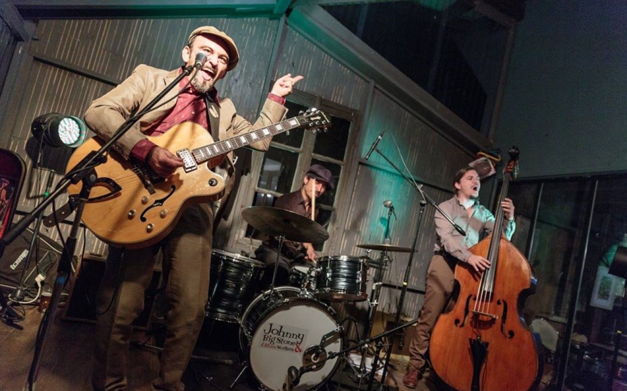 Johnny Big Stone & The Blues Workers - Photo : ERIC VARENNE