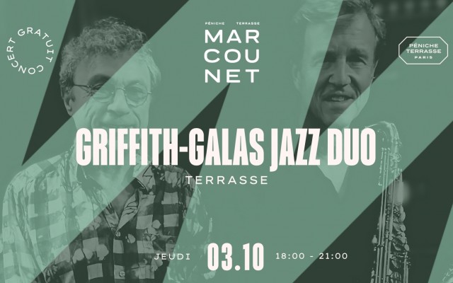 Griffith-Galas Jazz Duo Le 3 oct 2024