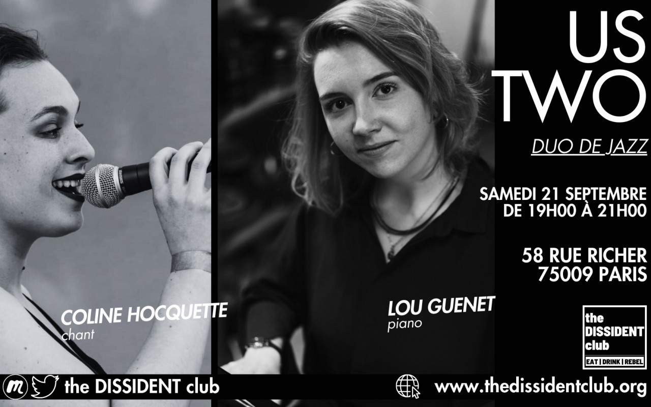 [Duo De Jazz] Us Two : Lou Guenet & Coline Hocquet