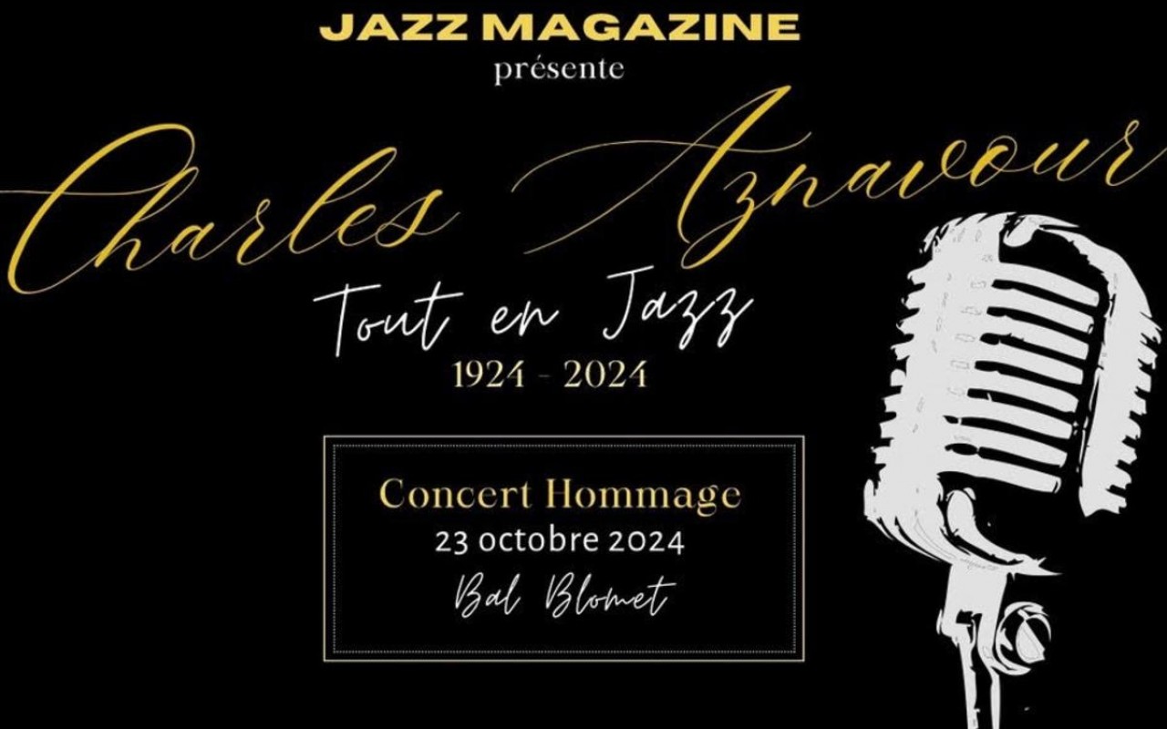 CHARLES AZNAVOUR - LES CONCERTS JAZZ MAGAZINE