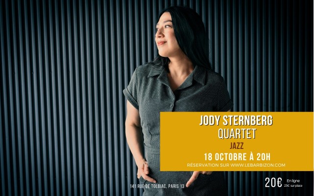 Jody Sternberg Quartet Le 18 oct 2024