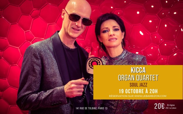 Kicca - Organ Quartet Le 19 oct 2024