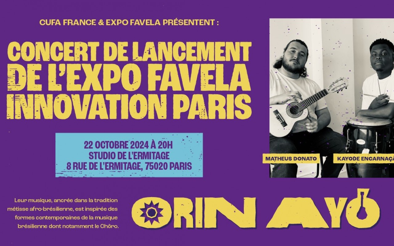 Orin Ayó - Lancement Expo Favela