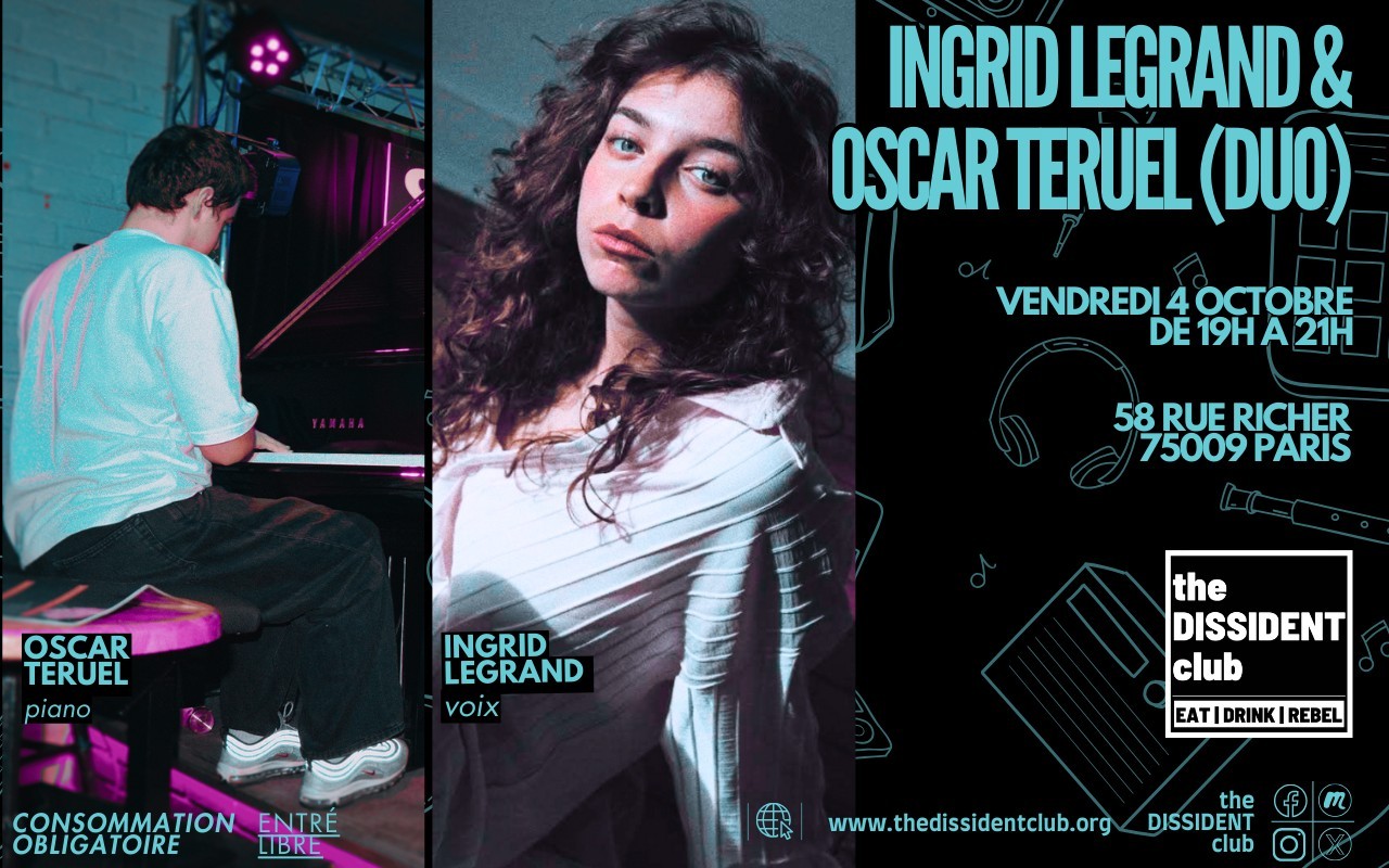 [Jazz Duo] Ingrid Legrand & Oscar Teruel