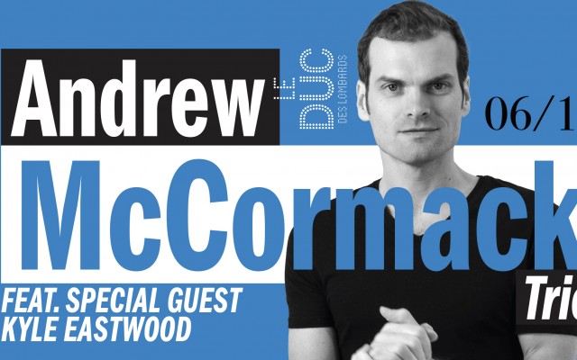 Andrew Mccormack Trio Le 6 nov 2024