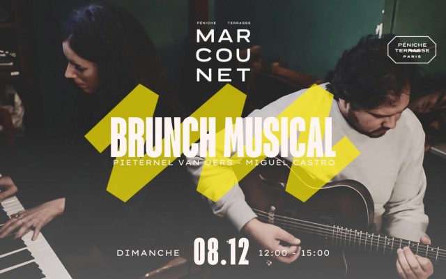 Brunch musical : Pieternel Van Oers - Miguel Castro duo Le 8 déc 2024