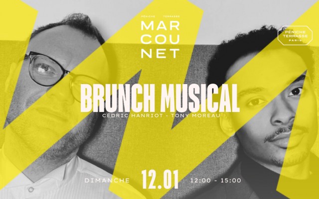 Brunch musical : Cédric Hanriot - Tony Moreau duo