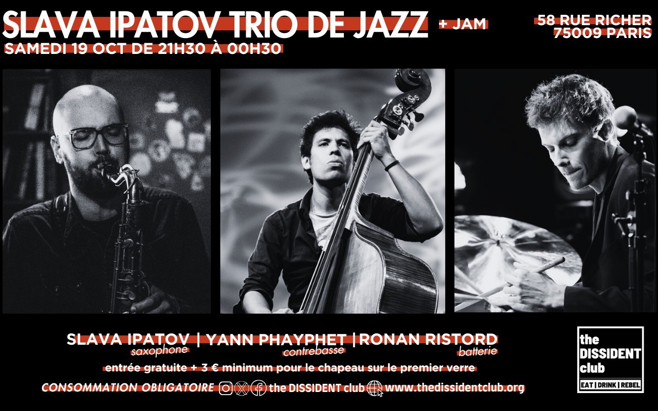 Slava Ipatov Trio de Jazz + JAM