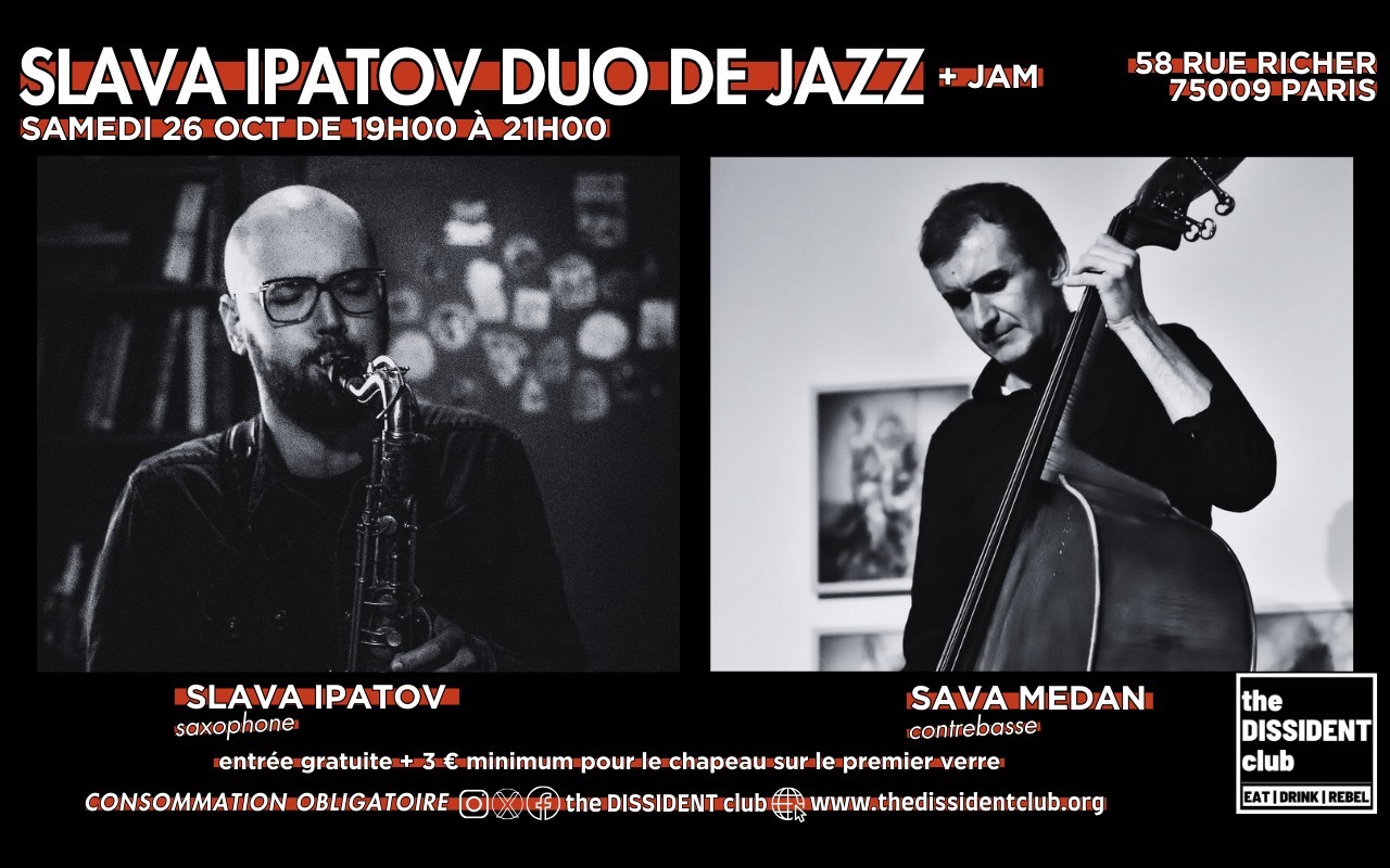 Slava Ipatov duo de Jazz + Jam