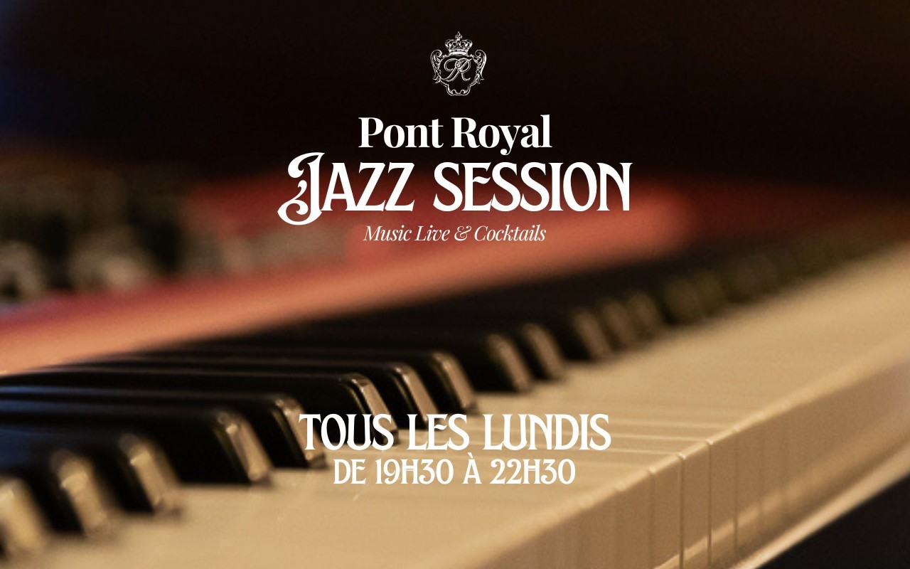 Pont Royal Jazz Session - Music Live & Cocktails à l'Hôtel Pont Royal, Paris Saint-Germain-des-Prés