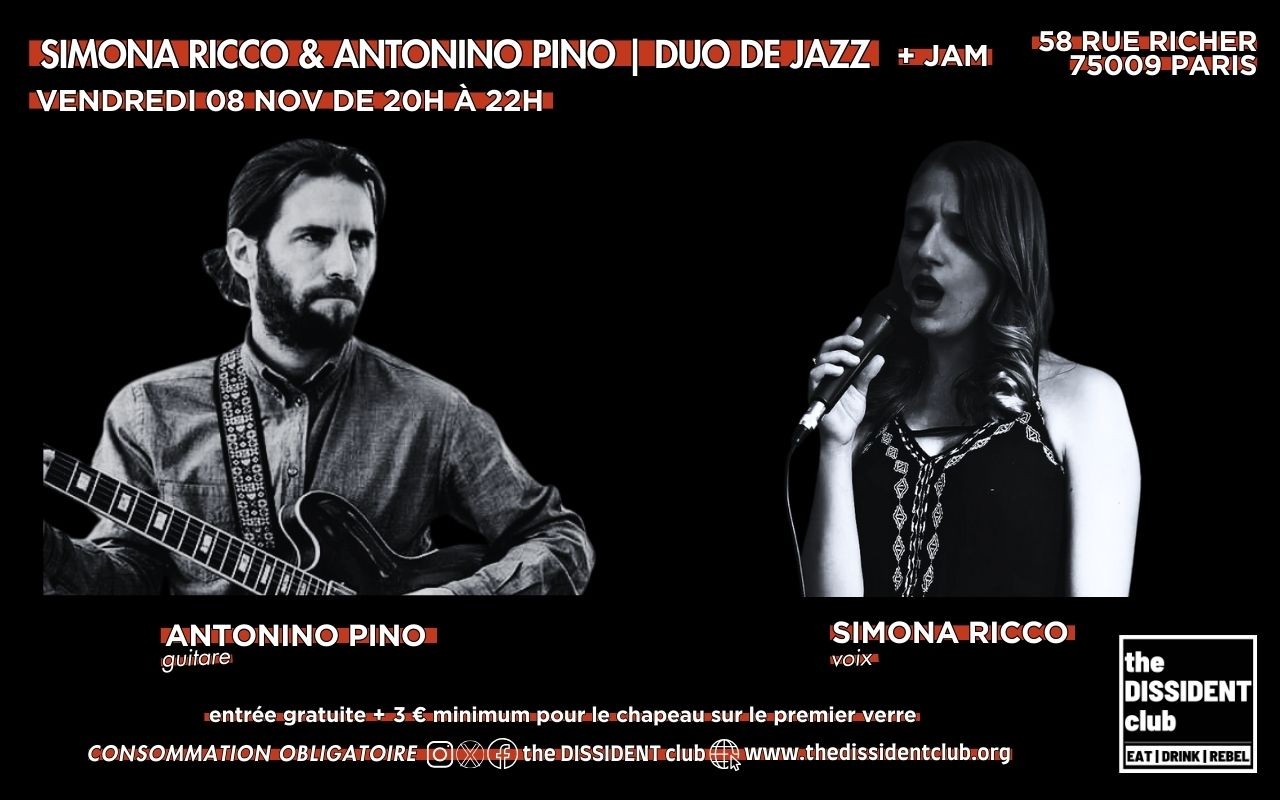 [Duo De Jazz+Jam] Simona Ricco & Antonino Pino