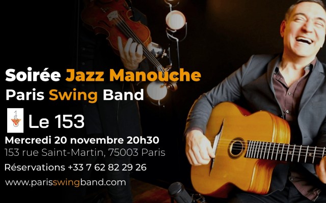 Jazz Manouche Au 153 Paris