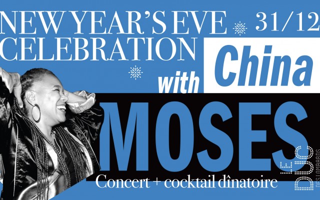 New Year’s Eve Celebration with China Moses - Concert + Cocktail dînatoire