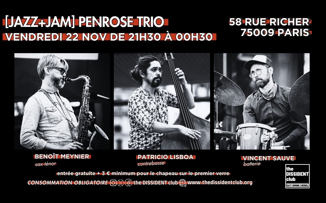 [JAZZ+JAM] Penrose trio 