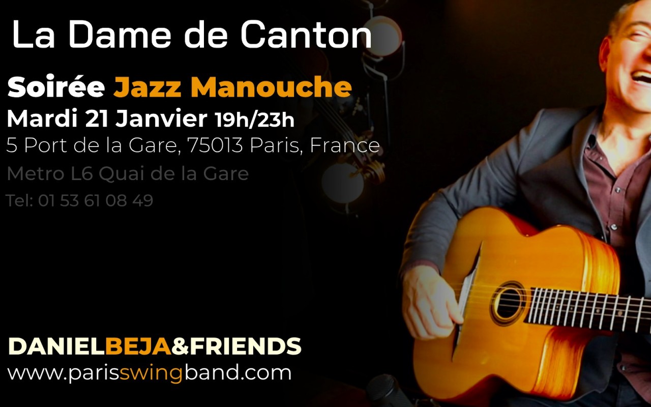 Soirée Jazz Manouche Danielbeja & Friends 