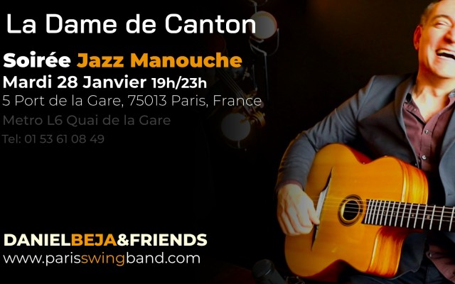 Soirée Jazz Manouche Danielbeja & Friends 