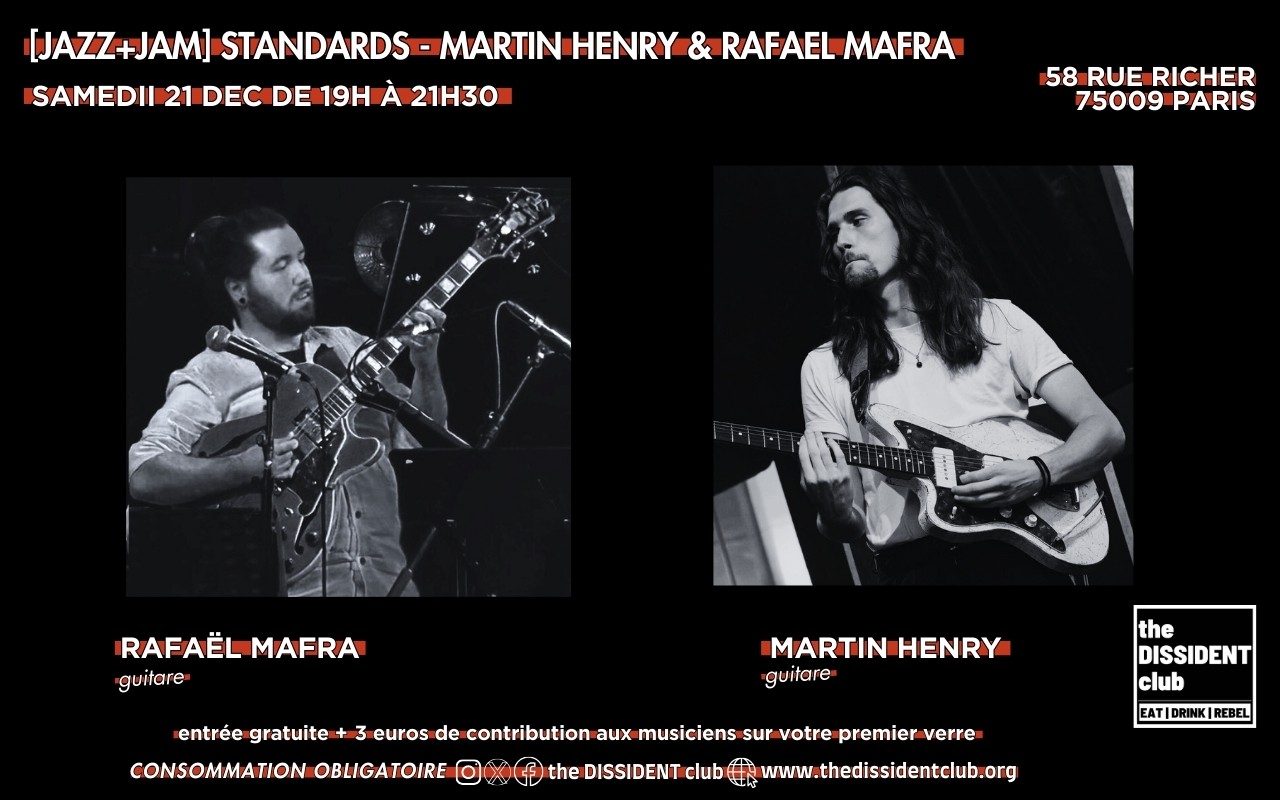 [JAZZ+JAM] Martin Henry & Rafael Mafra - Standards