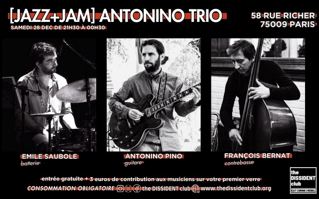 [JAZZ+JAM] Antonino Trio