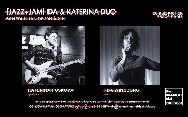 [JAZZ+JAM] Ida & Katerina Duo