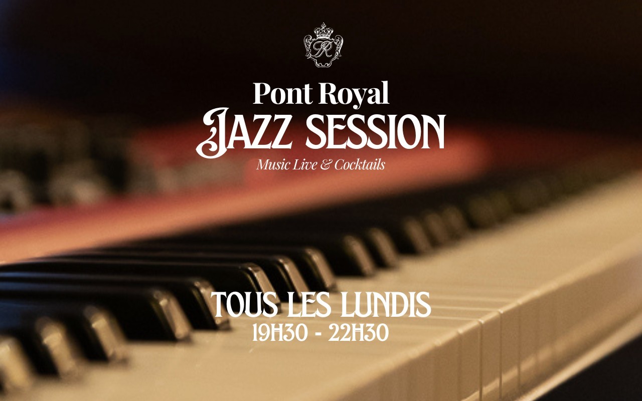 Pont Royal Jazz Session - Music Live & Cocktails à l'Hôtel Pont Royal, Paris Saint-Germain-des-Prés